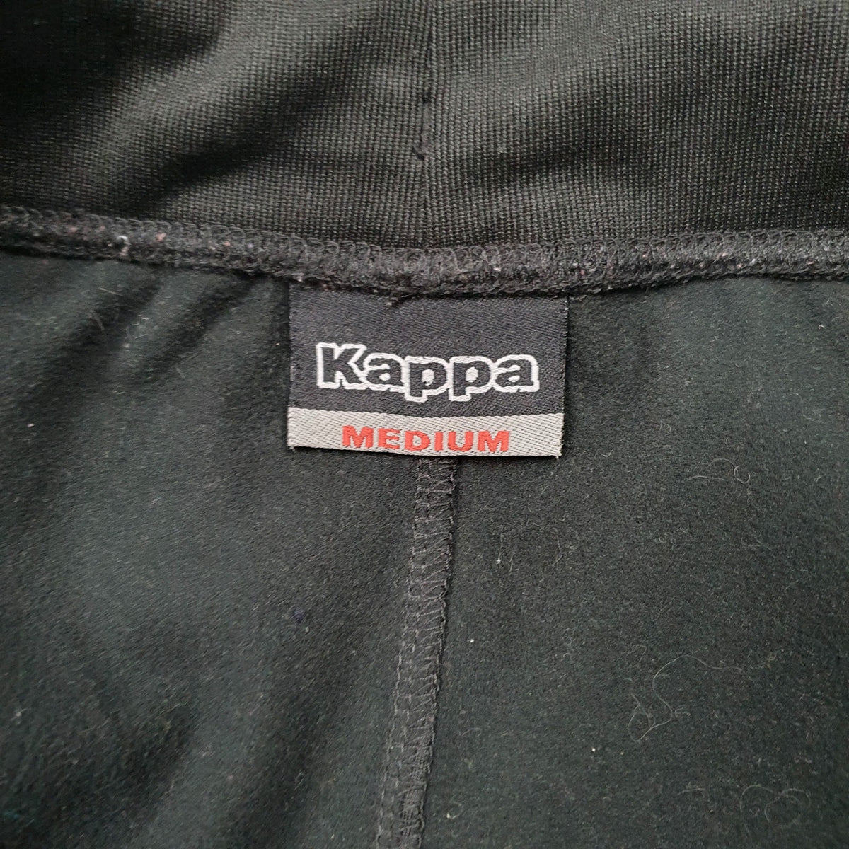 Mens Black Kappa   Trousers