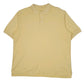 Mens Yellow Croft & Barrow  Short Sleeve Polo Shirt