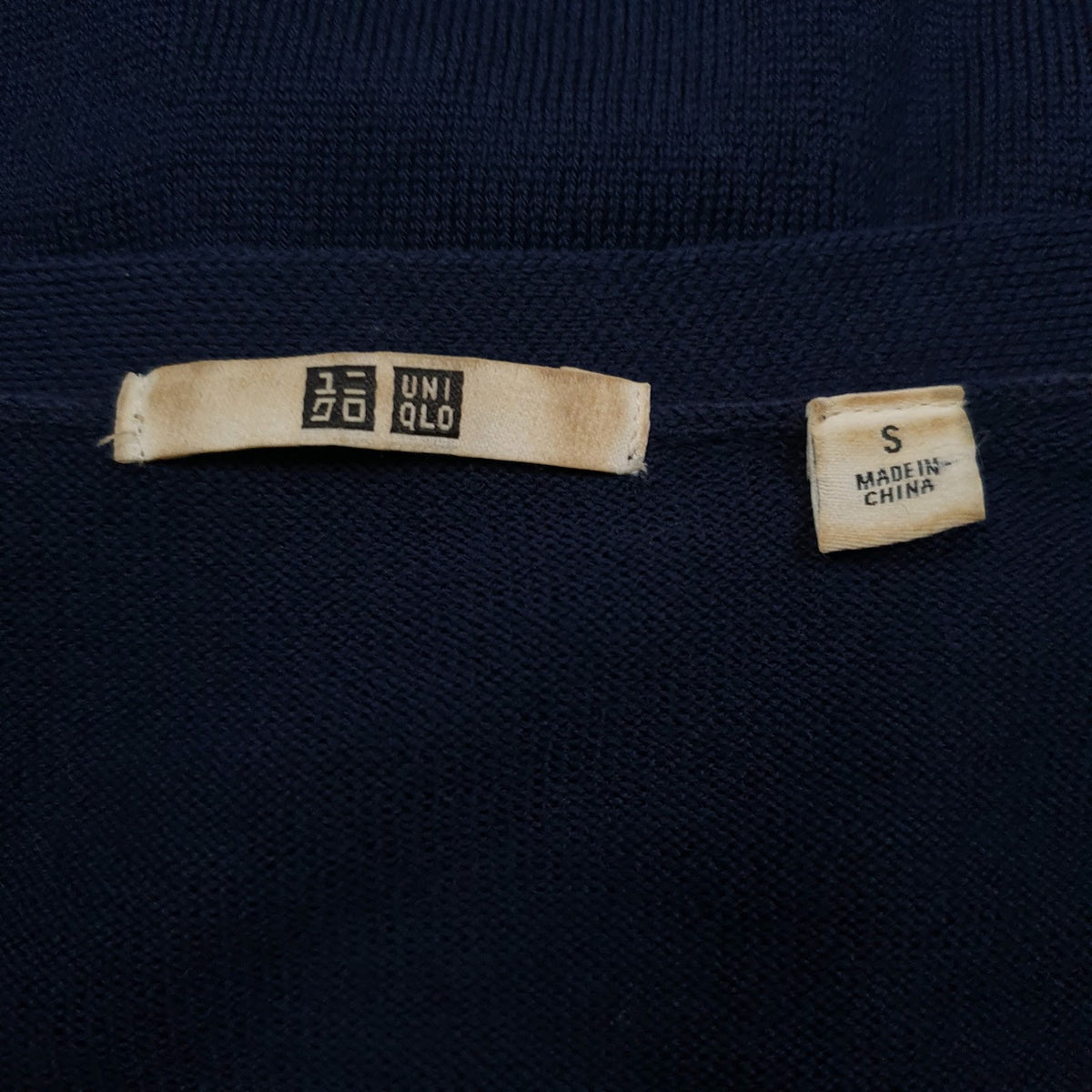 Womens Navy Uniqlo  Cardigan Jumper