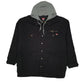 Mens Black Wrangler Hoodie Chore  Coat