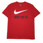 Mens Red Nike  Short Sleeve T Shirt
