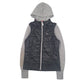 Womens Black Puma Padded Full Zip Jumper