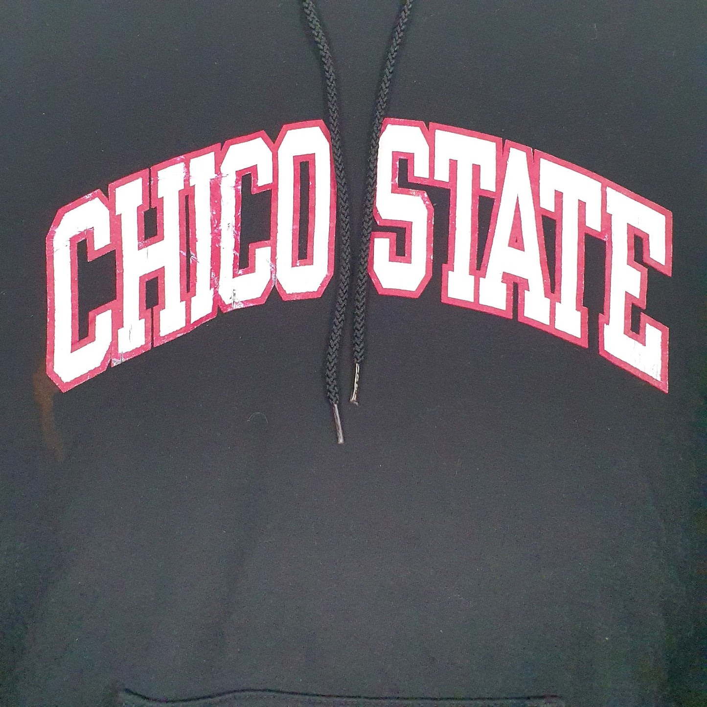 Mens Black Champion Chico State Hoodie Jumper