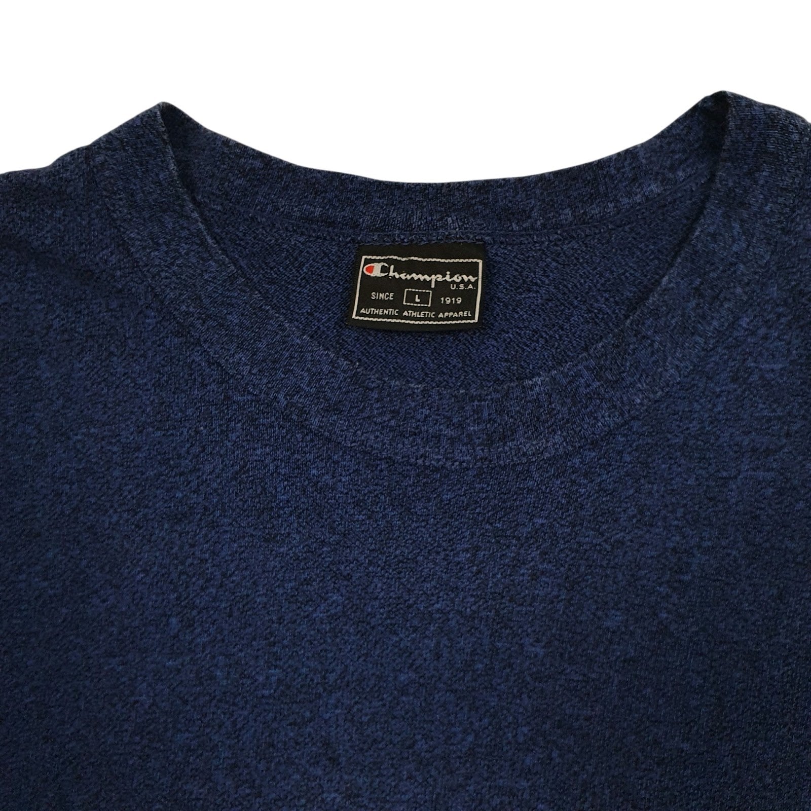 Mens Navy Champion   T Shirt