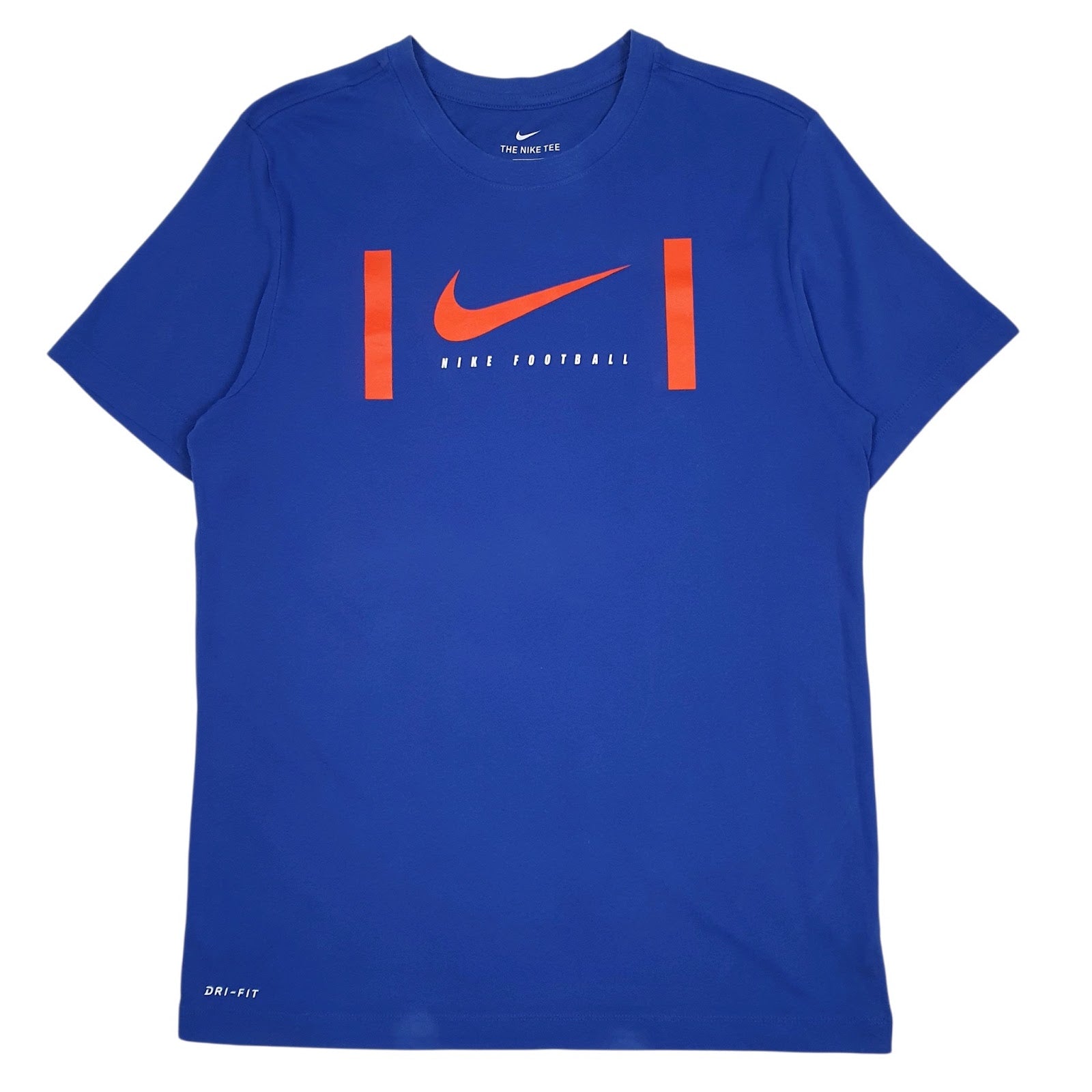 Mens Blue Nike Dri-Fit Short Sleeve T Shirt