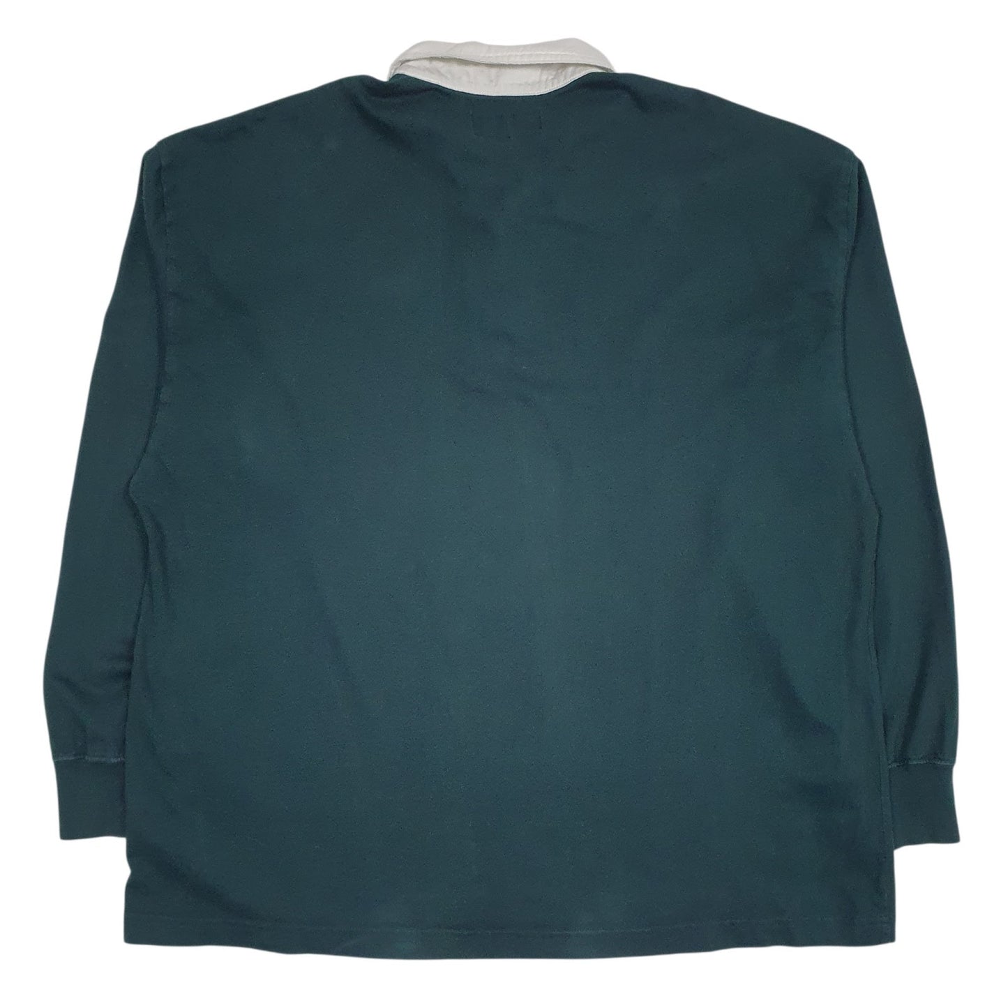 Mens Green Abercrombie & Fitch Rugby Oversized  Polo Shirt