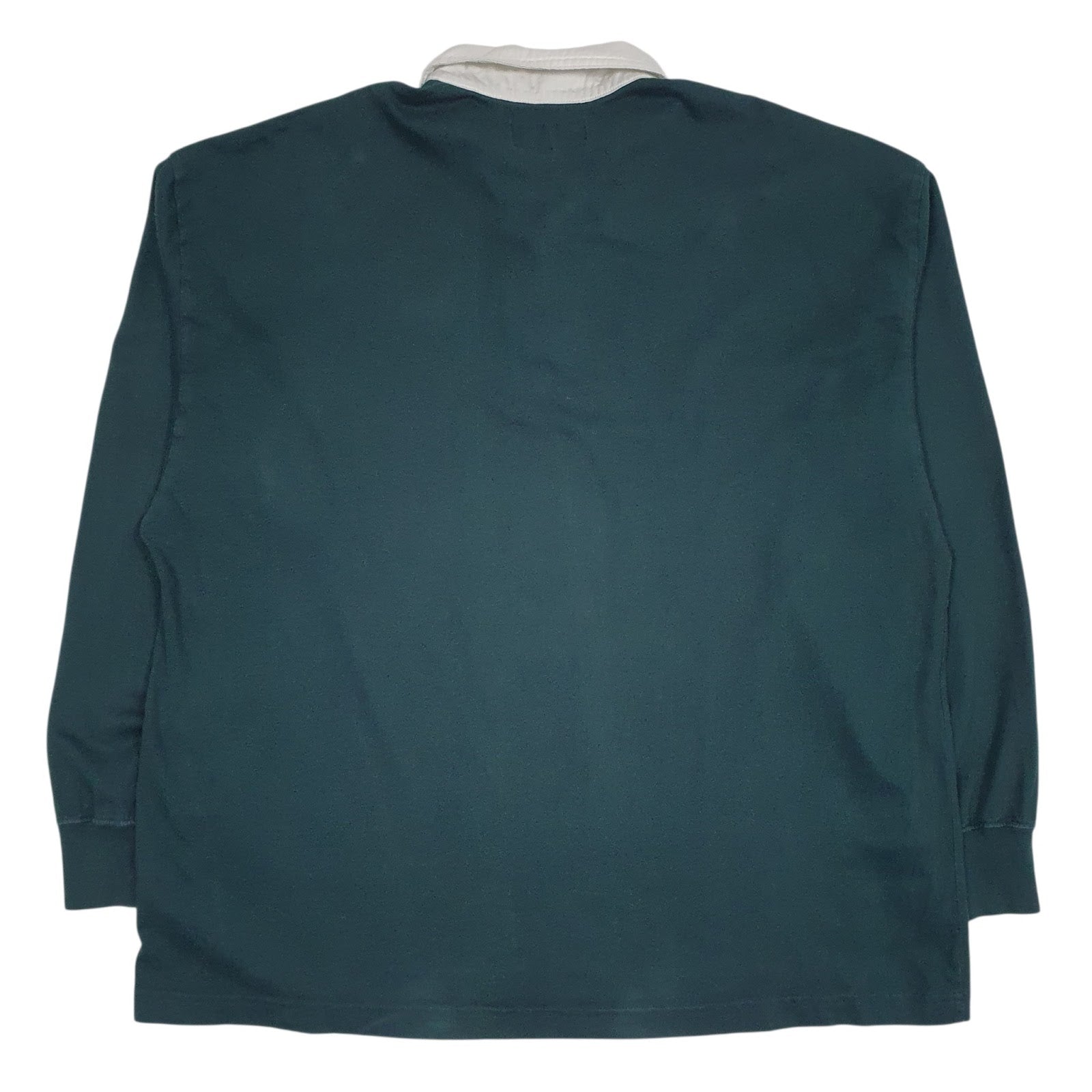 Mens Green Abercrombie & Fitch Rugby Oversized  Polo Shirt
