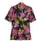 Womens Black Unbranded Floral  Shirt