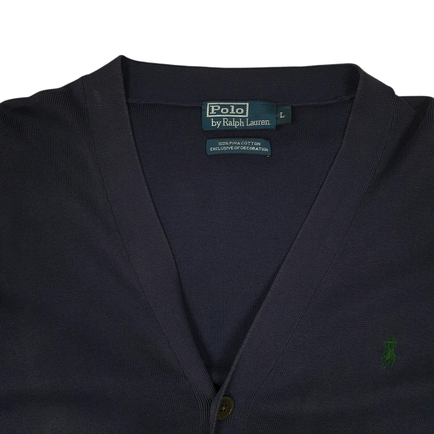 Mens Navy Polo Ralph Lauren  Cardigan Jumper