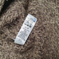 Womens Brown George Chunky Knit Throw Shoal Cardigan Jumper