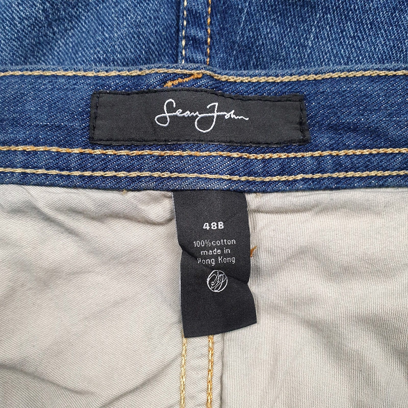 Mens Blue Sean John Y2K  Shorts