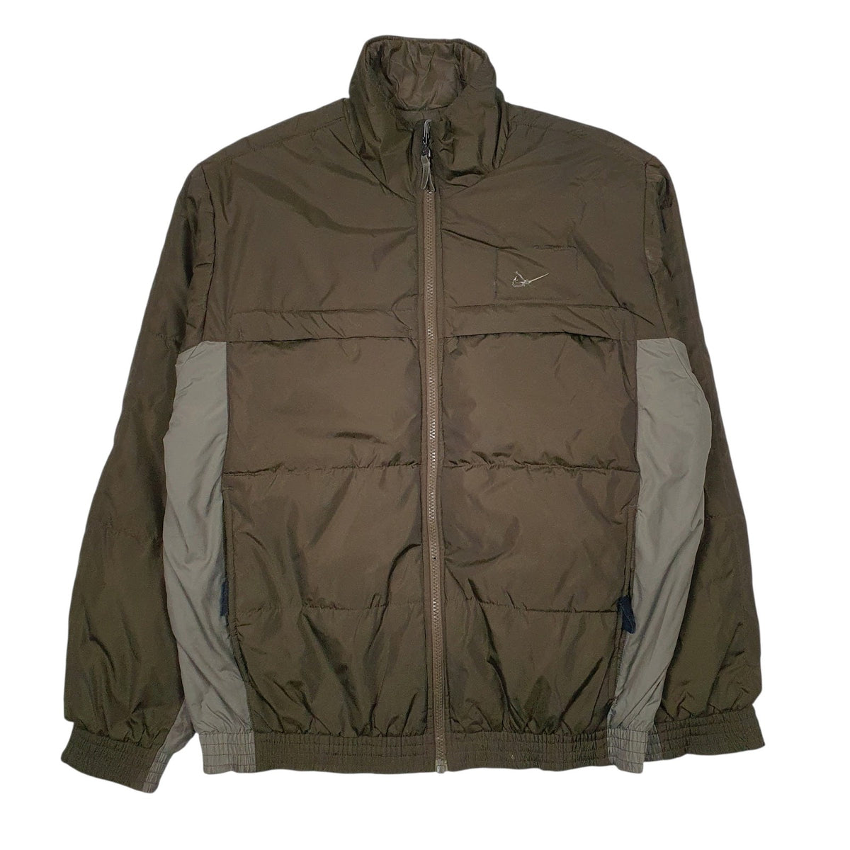 Mens Green Nike Reversible  Coat
