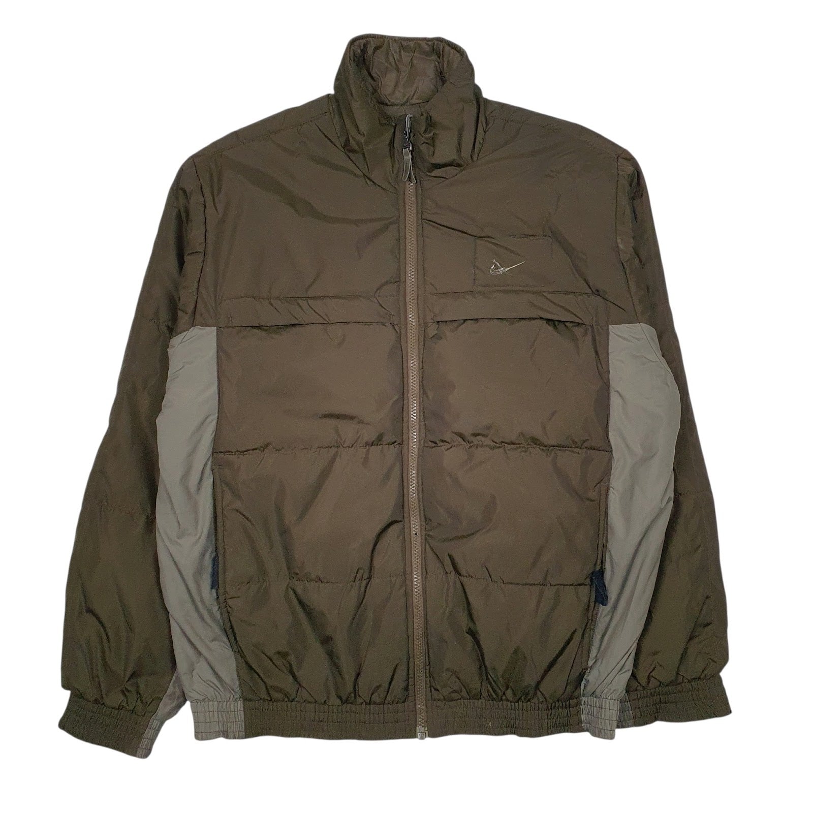 Mens Green Nike Reversible  Coat