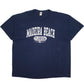 Mens Navy Fruit Of The Loom Madeira Beach Florida Short Sleeve T Shirt