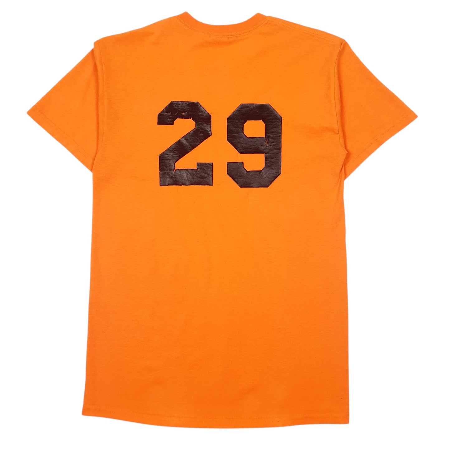 Mens Orange Gildan   T Shirt