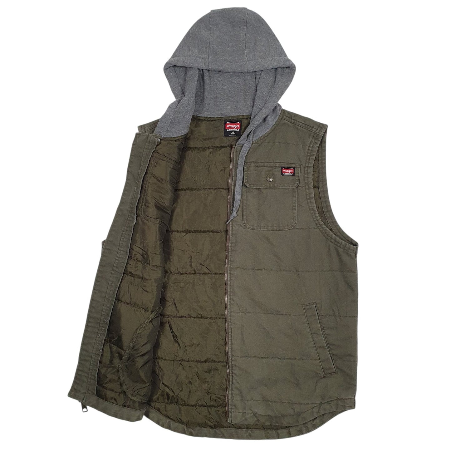 Mens Green Wrangler   Coat