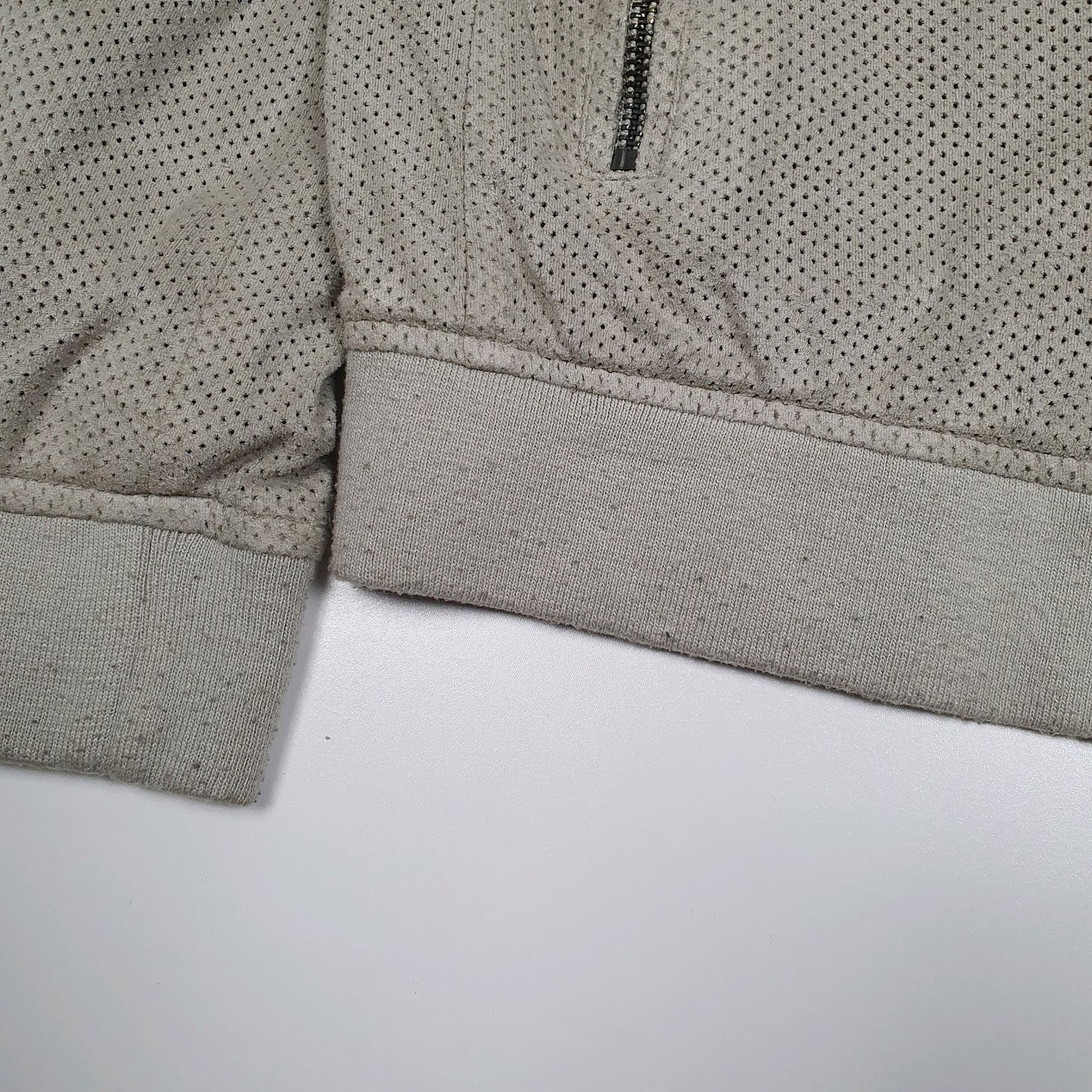 Mens Grey Levis Mesh Hoodie  Coat