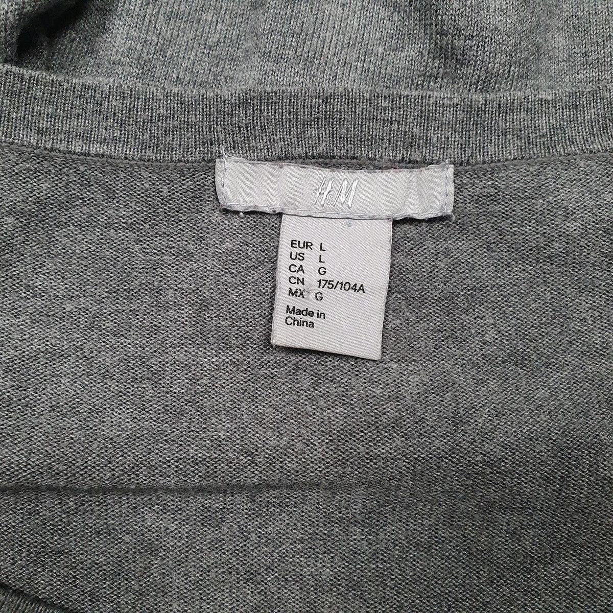 Womens Grey H&M  Cardigan Jumper