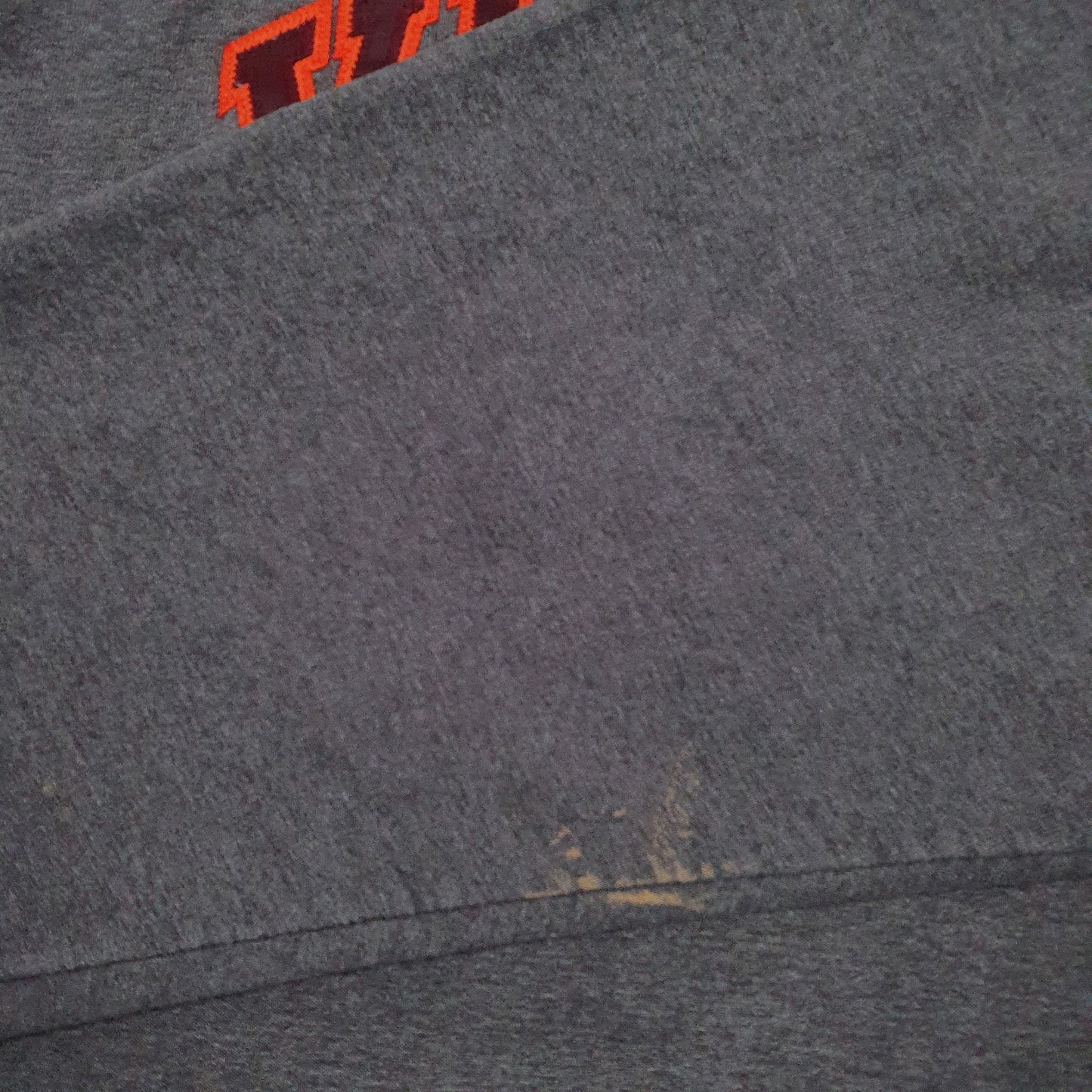 Mens Grey Champion Virginia Tech Crewneck Jumper