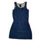 Womens Blue Street One Skater Sleeveless Dress