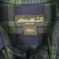 Mens Blue Eddie Bauer Flannel  Shirt