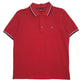 Mens Red Merc  Short Sleeve Polo Shirt
