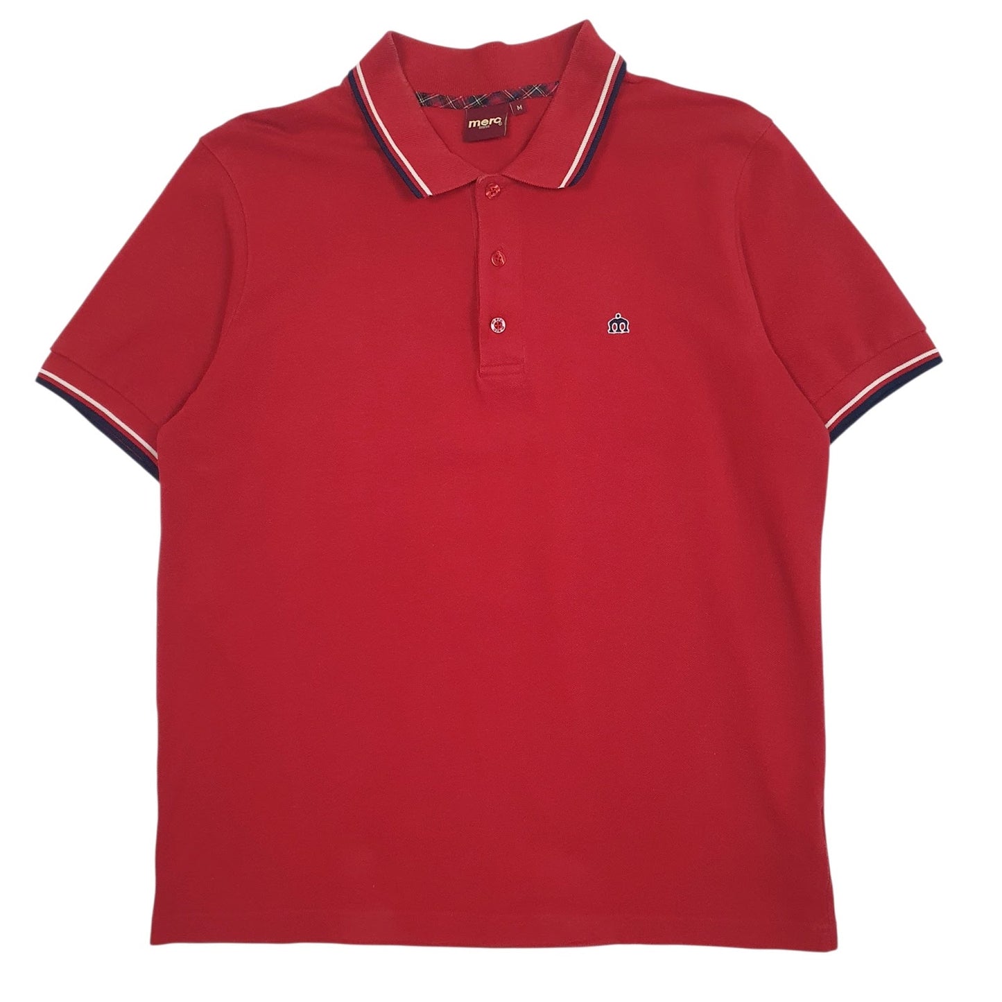 Mens Red Merc  Short Sleeve Polo Shirt