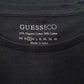 Womens Black Guess Spellout  T Shirt