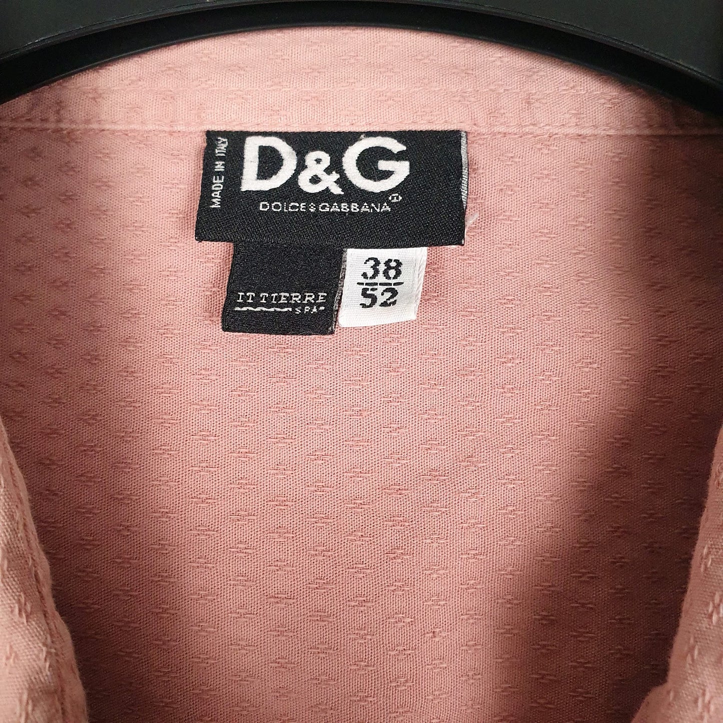 Mens Pink Dolce and Gabbana   Shirt