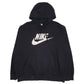 Mens Black Nike Spellout Hoodie Jumper