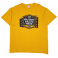 Mens Yellow Fruit Of The Loom  Short Sleeve T Shirt
