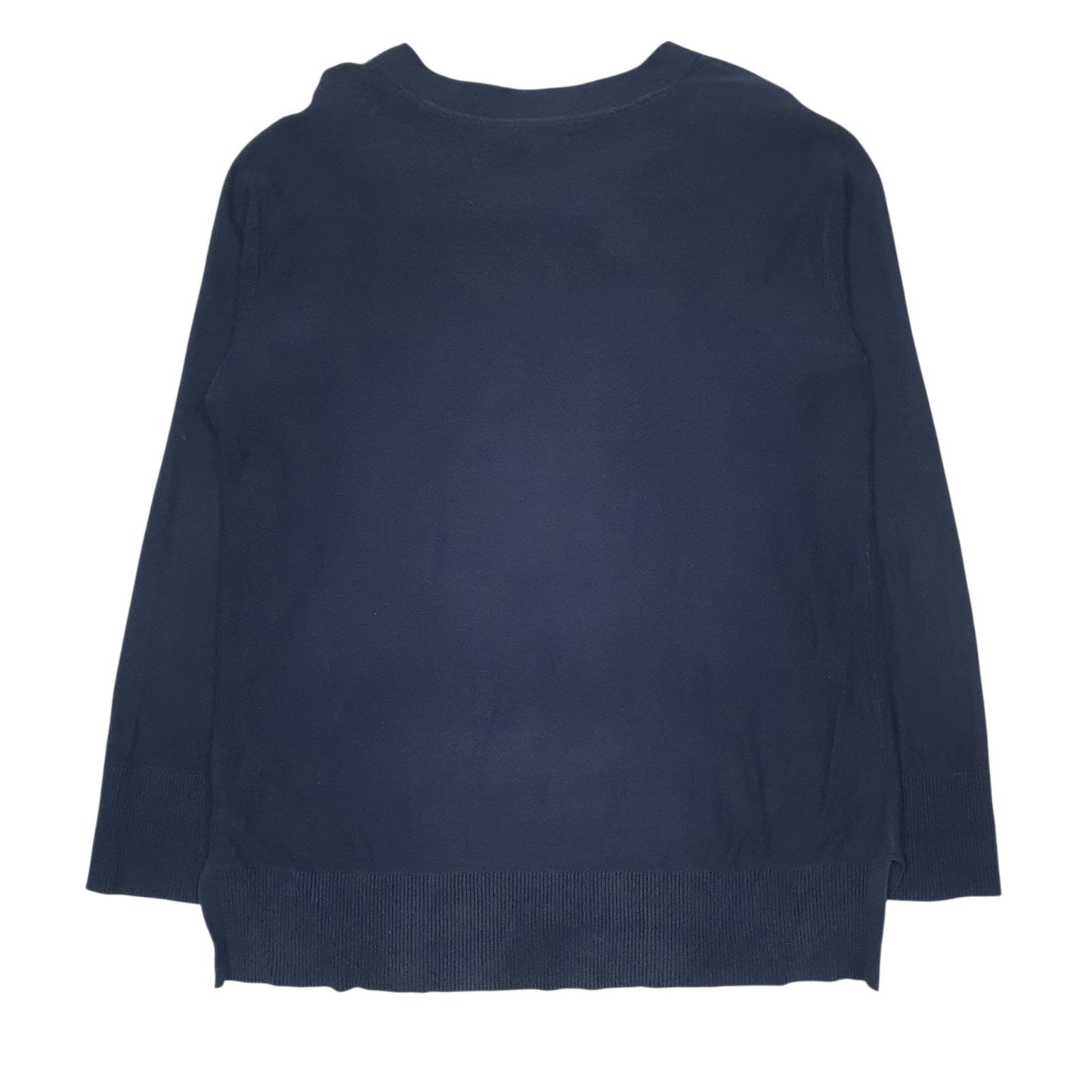 Mens Navy Tommy Hilfiger  V Neck Jumper