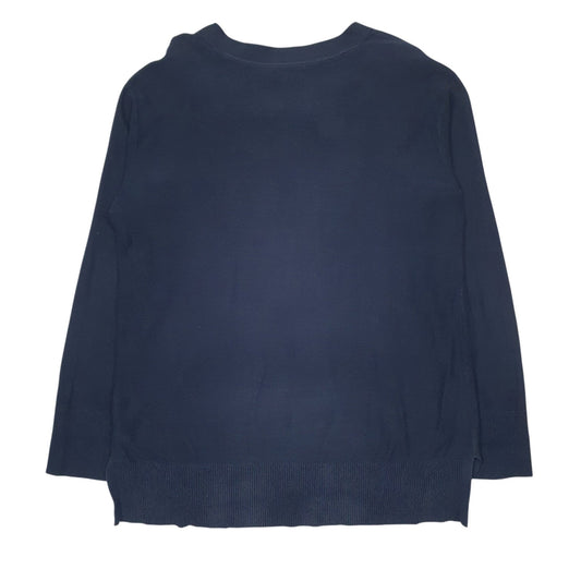 Mens Navy Tommy Hilfiger  V Neck Jumper