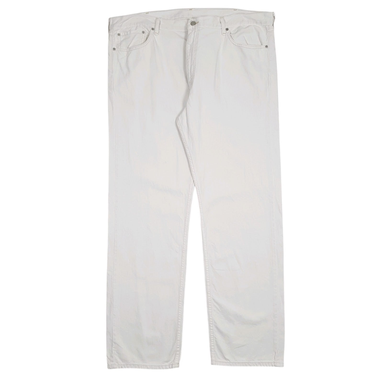 Mens White Levis  505 JeansW42 L32