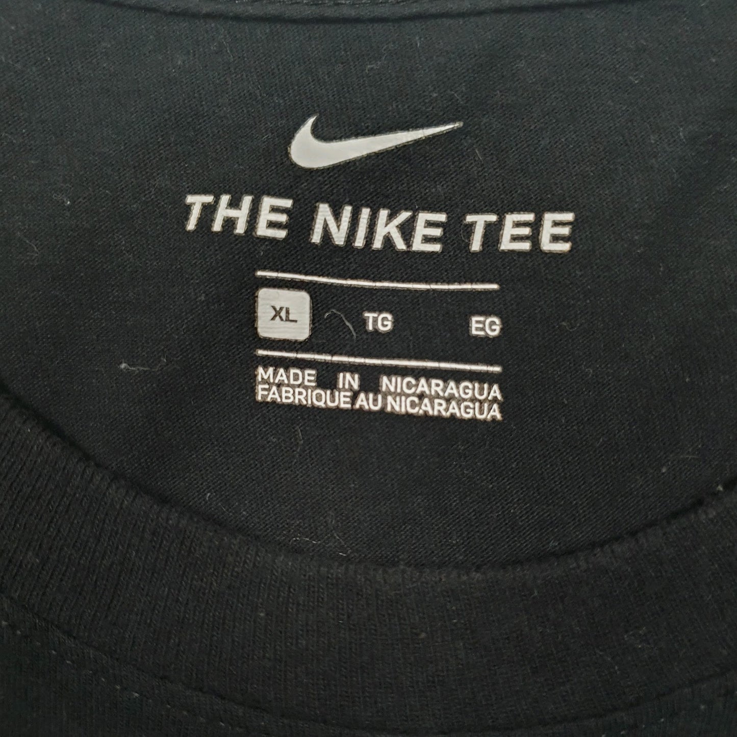 Mens Black Nike NBA Los Angeles Lakers Finals 2020  T Shirt