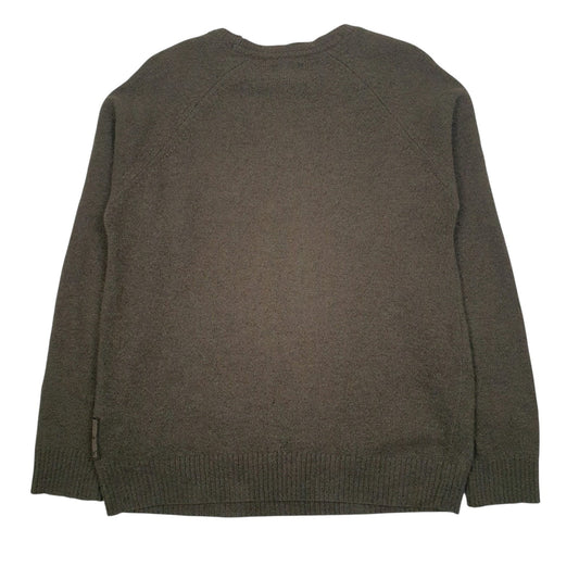 Mens Green Barbour  Crewneck Jumper