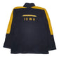 Mens Black Nike Vintage Teams Iowa Hawkeyes Quarter Zip Jumper