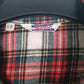 Mens Beige Konig Vintage Flannel Button Up  Shirt