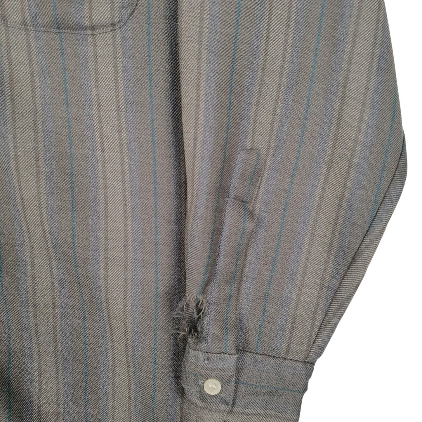 Mens Grey Full Mark   Shirt