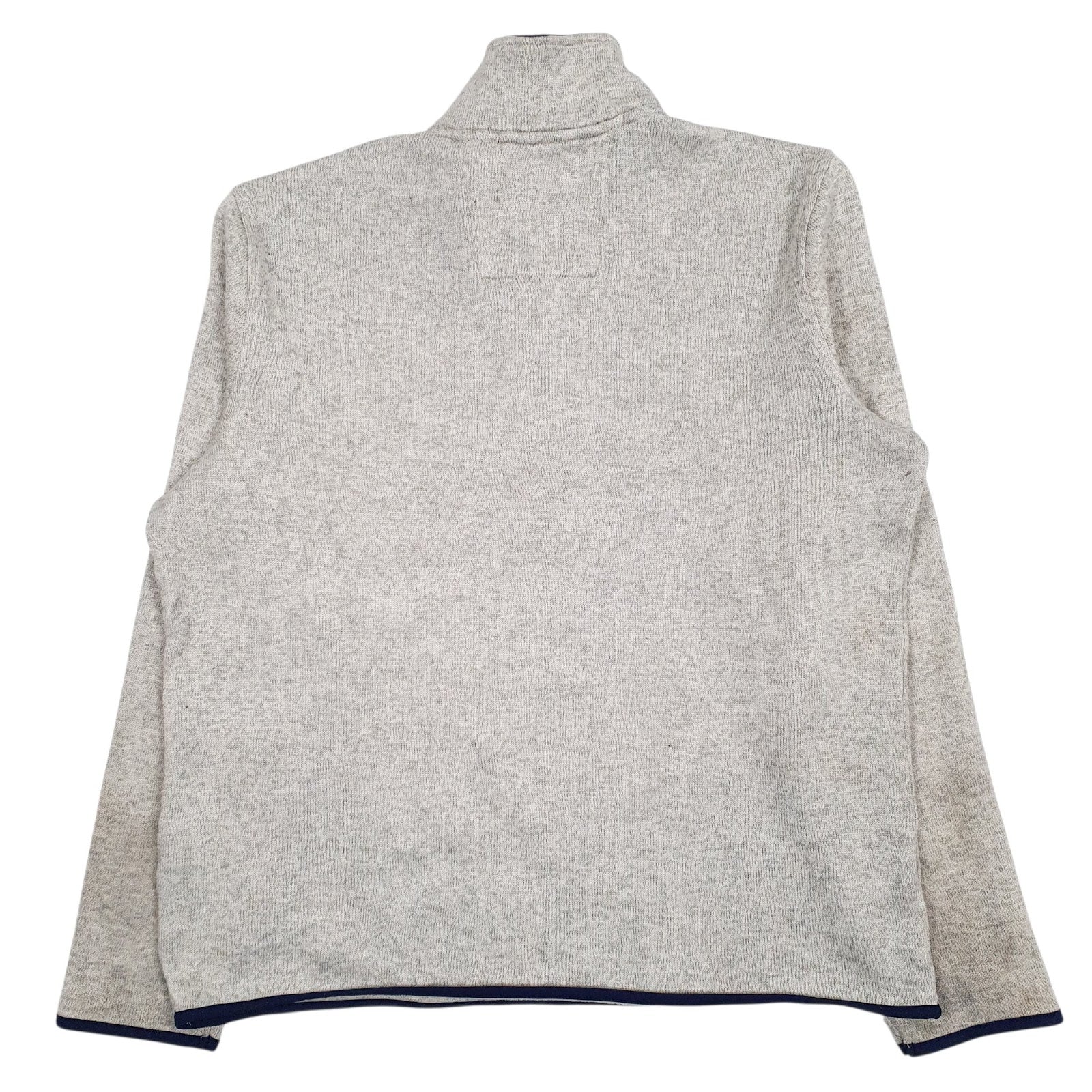 Mens Grey Nautica  Quarter Zip Jumper