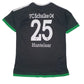 Mens Black Adidas Schalke 04 Bundesliga Climacool  T Shirt
