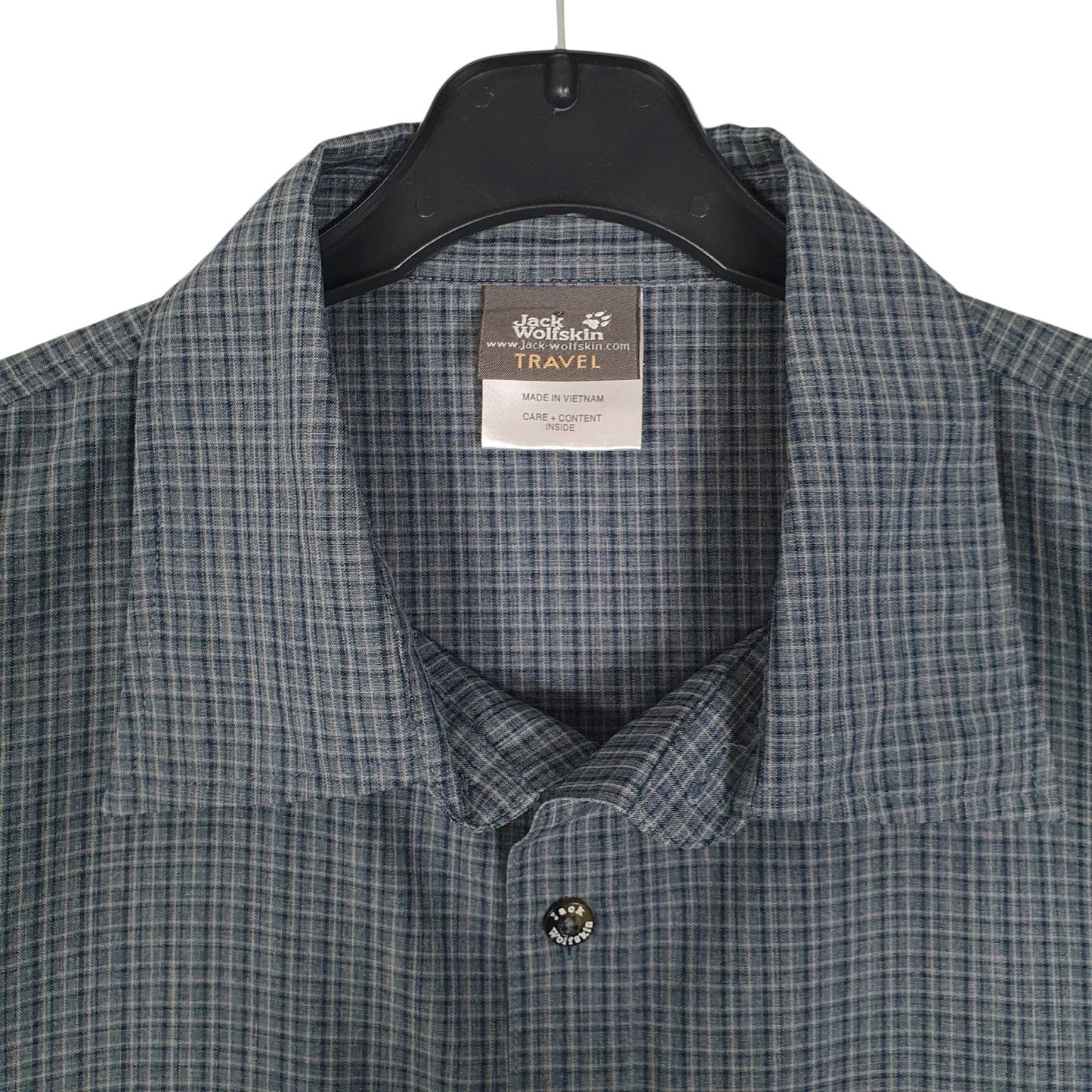 Mens Navy Jack Wolfskin   Shirt
