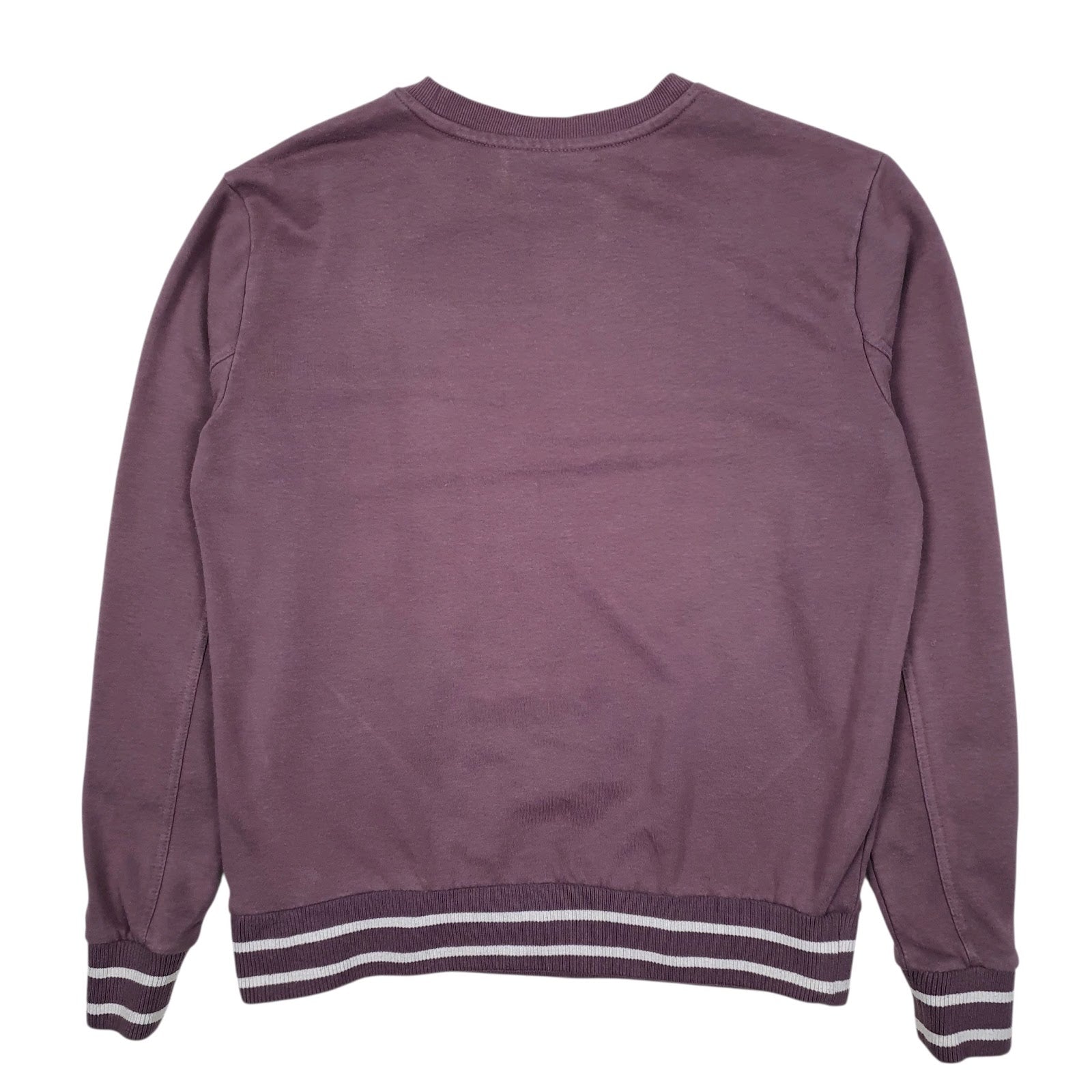 Womens Purple Fila  Crewneck Jumper