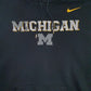 Mens Black Nike Michigan Hoodie Jumper