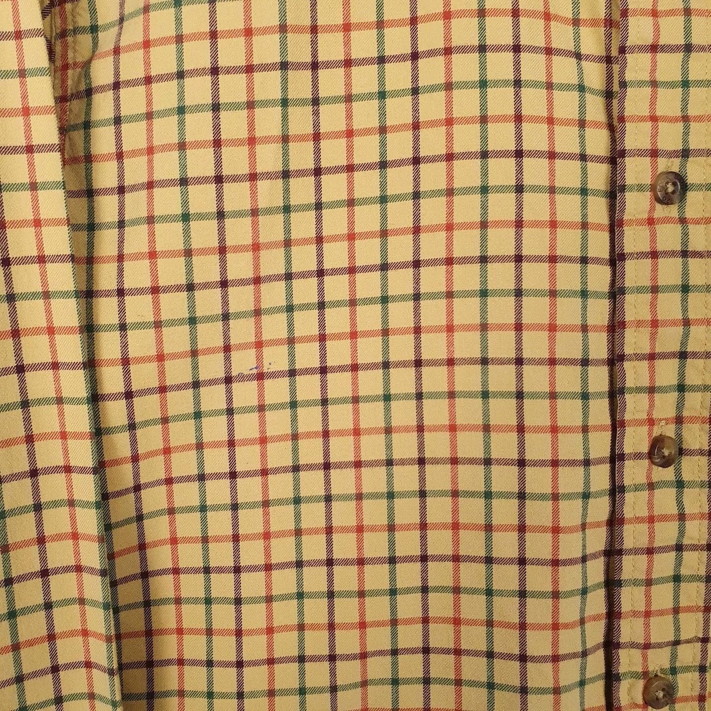 Mens Yellow Eddie Bauer   Shirt