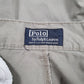 Mens Grey Polo Ralph Lauren Vintage 90s Made In USA Pleated  Trousers