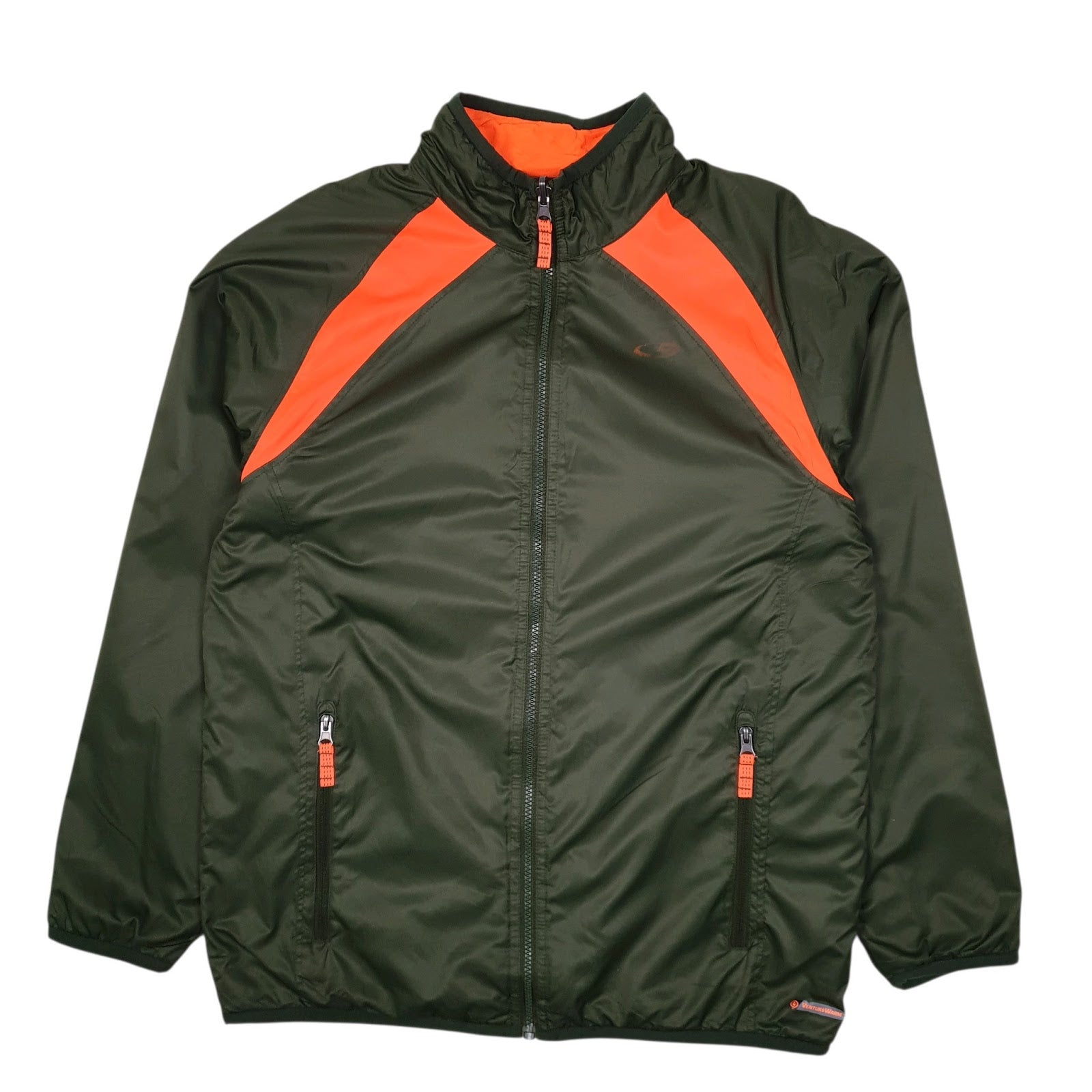 Mens Green Champion Fleece Lined  Coat