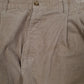 Mens Beige Ralph Lauren Vintage 90s Double Pleated  Trousers