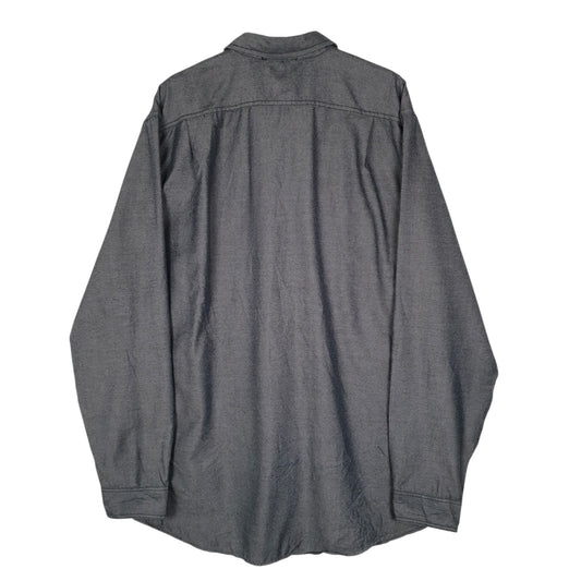 Mens Grey Eddie Bauer Heavyweight  Shirt