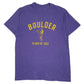 Mens Purple Unbranded Boulder Short Sleeve T Shirt